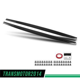 Tra234826 Transmotor2014 Bumper Side Skirt Extension Splitter Fit For 14-20 Bmw F32 F33 4 Series M Sport