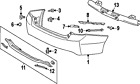 71510t2ga00 Trim Panel Honda Genuine Oem