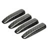 Tvg17hdcvr Seibon Gloss Black Carbon Fiber Tailgate Vortex Generator