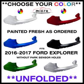 Fb5z17k835aptm Tyg New Rear Bumper For 2016-2017 Explorer Painted Choose Your Color Fo1114107