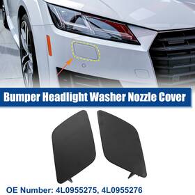 4l0955275 Uauto1 Front Left And Right Side Car Bumper Headlight Nozzle Cover For Audi Q7