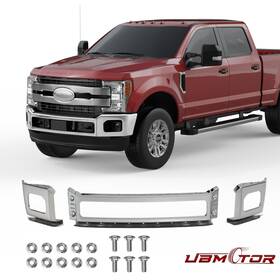 12m05420802m0506 Ubmotor New Front Chrome Bumper With Fog Light Holes For 11-16 Ford F-250 F-350 Super Duty