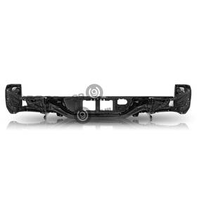 Al1860378lv Unilight-99 Chrome/black Rear Step Bumper For Toyota Tacoma 2016-2023 With Sensor Holes