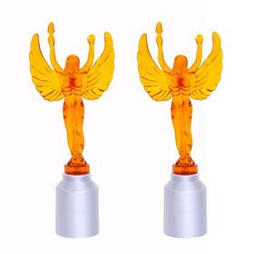 86198 United Pacific Bumper Guide Flying Goddess Tops Amber