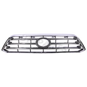 531010e090 Up-parts Chrome Grille For 2008 2009 2010 Toyota Highlander To1200306