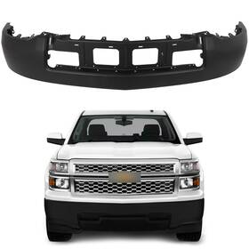 22944858 Value 12210520 New Primed - Front Bumper Cover For Chevrolet Silverado 1500 2014-2015