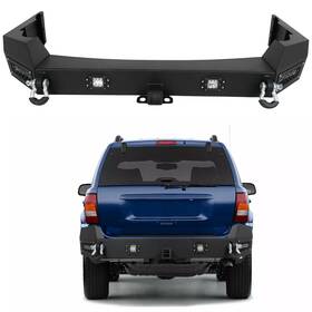12219954 Value New Primed - Rear Bumper Cover For 1999-2004 Jeep Cherokee Wj