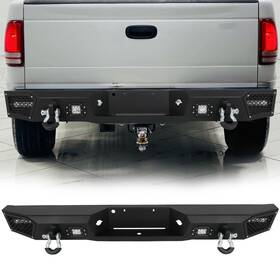 12219955 Value New Primed - Rear Bumper Cover For 1997-2004 Dodge Dakota