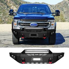 Vijay 760472738251 Front Bumper With Led Lights Fits 2017-2022 Ford F250/f350/f450 Super Duty