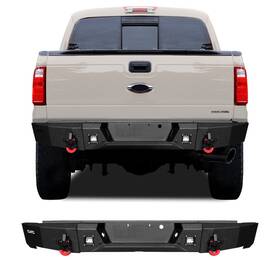 Vijay 763492269309 Rear Bumper For 2011-2016 Ford F250/f350/f450/f550 Super Duty Excl.raptor