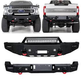 Vijay 763492270213 Front Bumper And Rear Fits 2017-2022 Ford F250/f350/f450 Super Duty