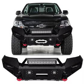 Co-qg01-hg01 Vijay Fit 2015-2022 Chevy Colorado Front Or Rear Bumper With Led Lights And D-rings