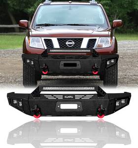 Fr-f01-r01-ty-dj01 Vijay For 2005-2022 Nissan Frontier New Front/rear Bumper With Winch Plate&lights Fr-f01-r01-ty-dj01 Vijay For 2005-2022 Nissan Frontier New Front/rear Bumper With Winch Plate&lights