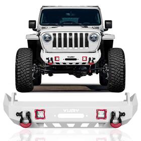 Kl-qg05w Vijay For 2007-2025 Jeep Wrangler Jk Jl And Gladiator Jt Front Bumper