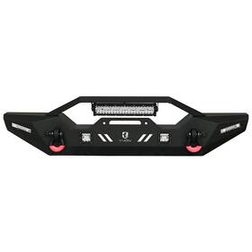 Kl-qg08-jt-hg03 Vijay For 2020-2025 Jeep Gladiator Jt Steel Front/rear Bumper With Black D-ring