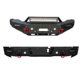 Ram25-hg02-qg02 Vijay Front Bumper/rear Bumper For 2019-2024 Dodge Ram 2500/3500 With Led Light