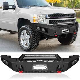 Si25-f02-dj01 Vijay For 2011-2014 Chevrolet Silverado 2500/3500 Front Bumper With Long Headlight