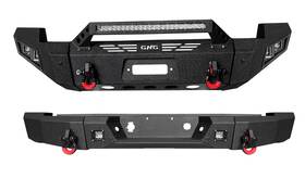 Si25-f03-c-r03 Vijay Steel Front And Rear Bumper For 2007-2010 Chevrolet Silverado 2500/3500 Hd