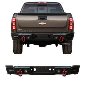 Si25-hg03 Vijay For 2007-2010 Chevrolet Silverado 2500/3500 And Gmc Sierra 2500/3500hd Rear Bumper