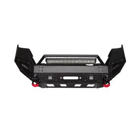 Ta-qg02-hg02-b1 Vijay Fits 2016-2023 Toyota Tacoma Steel Front And Rear Bumper With D-ring Led Lamps