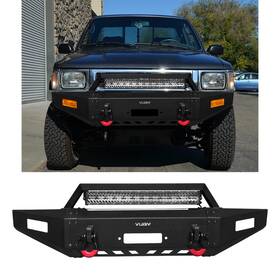 To-qg01-hg01 Vijay Steel Front/rear Bumper For 1989-1995 Toyota Pickup With Winch Plate&light