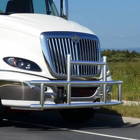 S76y889 Vimguard Front Deer Guard Bumper For Kenworth T660/t680 08-21 With Mounting Bracket Kits