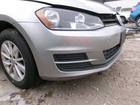 105-59928a Volkswagen Front Bumper Station Wgn Sportwagon Without Fog Lamps Fits 15-17 Golf 2202114