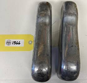 113707111 Volkswagen 54-67 Vw Aircooled Beetle Rear Bumper Guards