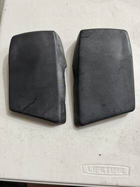 175807142a Volkswagen Vw Rabbit Genuine Bumper Corners 171807141 171807142