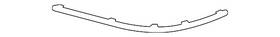 3c8-853-841-gru Volkswagen Genuine Outer Molding