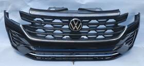 3cn.805.903.j Volkswagen 3cn.807.221.f Oem Black Front Bumper With Grille And Emblem For 2024 Atlas R-line