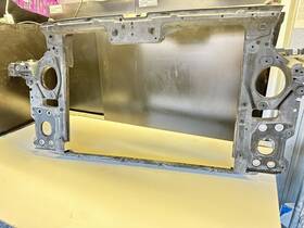 7l0907341a Volkswagen 2007 - 2010 Vw Touareg 7l Front Radiator Core Support Slam Panel Oem