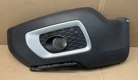 30744504 Volvo 08-12 Xc70 Front Left Bumper End Panel With Fog Light Silver Trim Oem