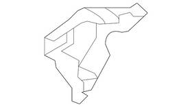 30763436 Volvo Genuine Outer Bracket