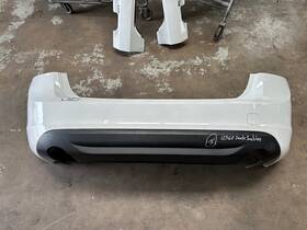 30795031 Volvo 11-13 S60 Rear Bumper Cover White 614 Oem
