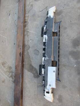 8687450 Volvo Bumper Impact Bar S60 2005 2009 Rear Back Reinforcement Crash Rebar Support Oem