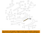 3c8807443a2zz Vw Cc-bumper Trim-center 09-12 Volkswagen Oem Molding