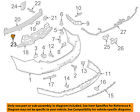 W710923s300 Ford Oem Rear Bumper-upper