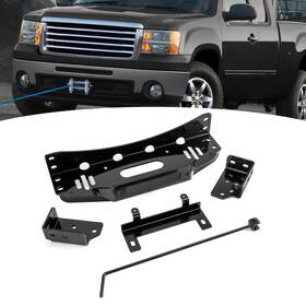 Weisen 70109007 Hidden Winch Mount Plate For Chevy Silverado And Gmc Sierra 1500 07-09 10 11 12 13