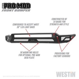 58-41225 Westin 2020 For Chevrolet Silverado 2500/3500 Pro-mod Front Bumper