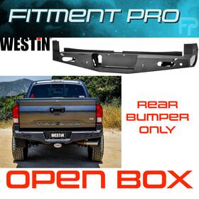 58-421045 Westin Pro-series Rear Bumper For 2016-2023 Toyota Tacoma Textured Blk