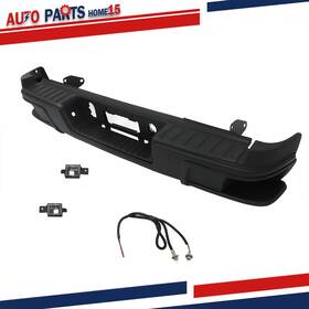 Aps3011478 Wflnhb Steel Rear Step Bumper Assembly For Chevy Colorado Gmc Canyon 2015-2022 Without Park