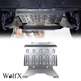 Nct01m101 Wolfx Front Skid Plate Under Engine Guard Cover Alu For 2024-2025 Tesla Cybertruck New