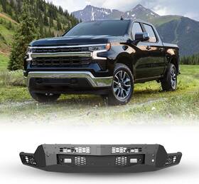 Nsl02a101 Wolfx Front Bumper For 2022-2025 Chevrolet Silverado 1500 With Side Wings