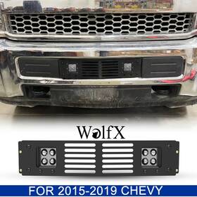 Nsl06a102 Wolfx For 2015-2019 Chevy Silverado 2500/3500/2500hd/3500hd Lower Bumper Grille Insert