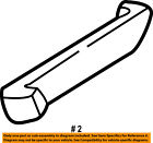 Xl5z17752aa Ford Oem Ranger Front Bracket Right