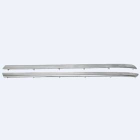 23472596 Xrd-st New Silver Bumper Cover Molding Right&left Side Pair Rear For 17-22 Cadillac Xt5