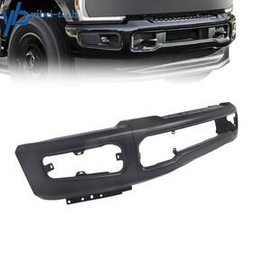 Yi292992t Yibei-tech Primered Splited Front Bumper With Fog Light Holes Black For Ford F250 F350 2023-25