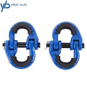 Yi305158t Yibei-tech G80 Tow Hitch Hammerlock Coupling Link 1/2ft Safety Chain Connector 12000lbs