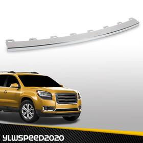V-02bup4351asl Ylwspeed20 Front Cover Molding Chrome Trim New Bumper Fit For 2013-2016 Gmc Acadia